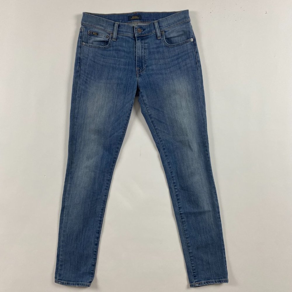 Polo Ralph Lauren The Tompkins Skinny Jeans Womens Size 29 Measures 30.5 x 29